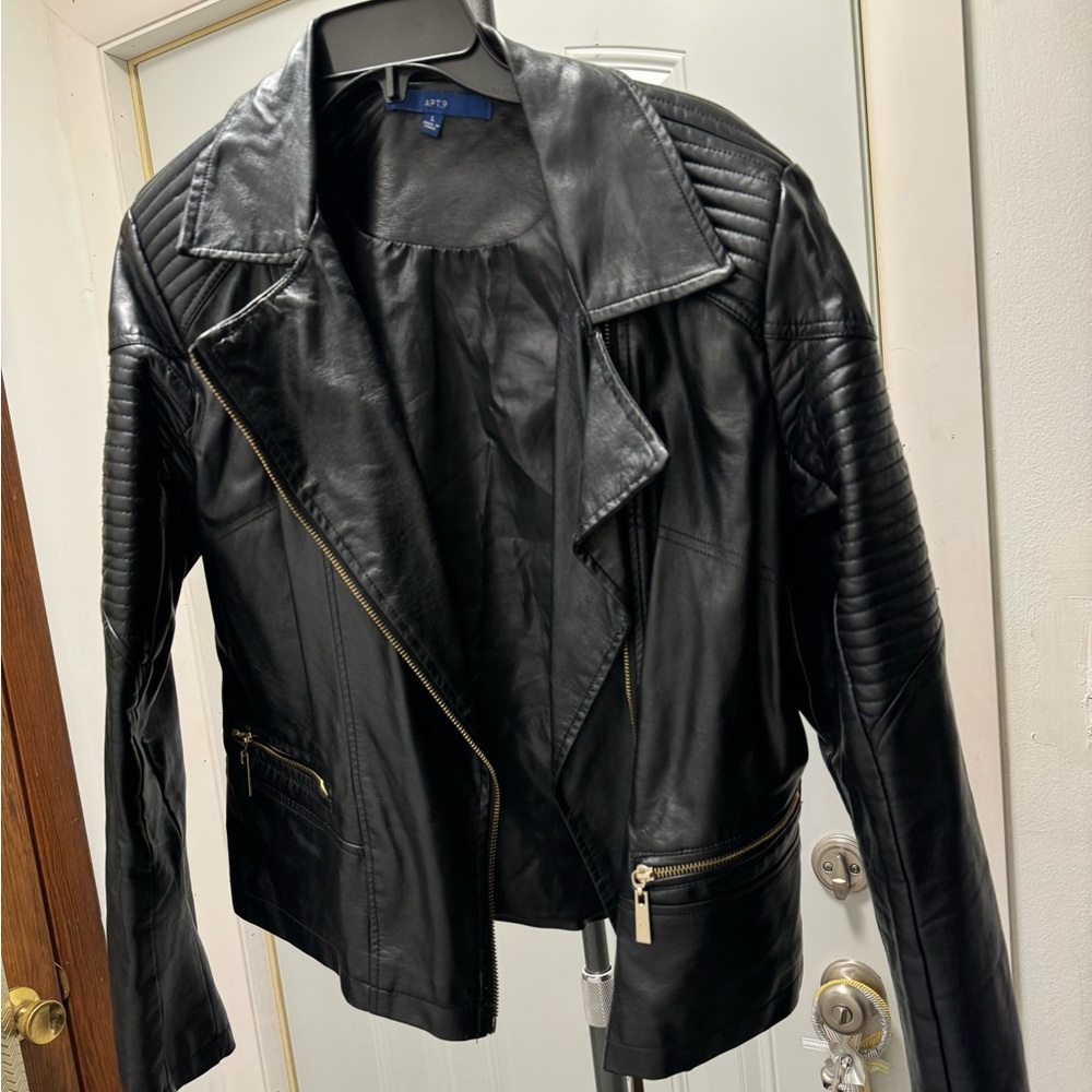 2 Leather Jackets Size Large - image 3
